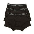 thumbnail image 2 of Calvin Klein Men's Cotton Classic Fit 3-Pack Trunk, Black,XL - US, 2 of 4