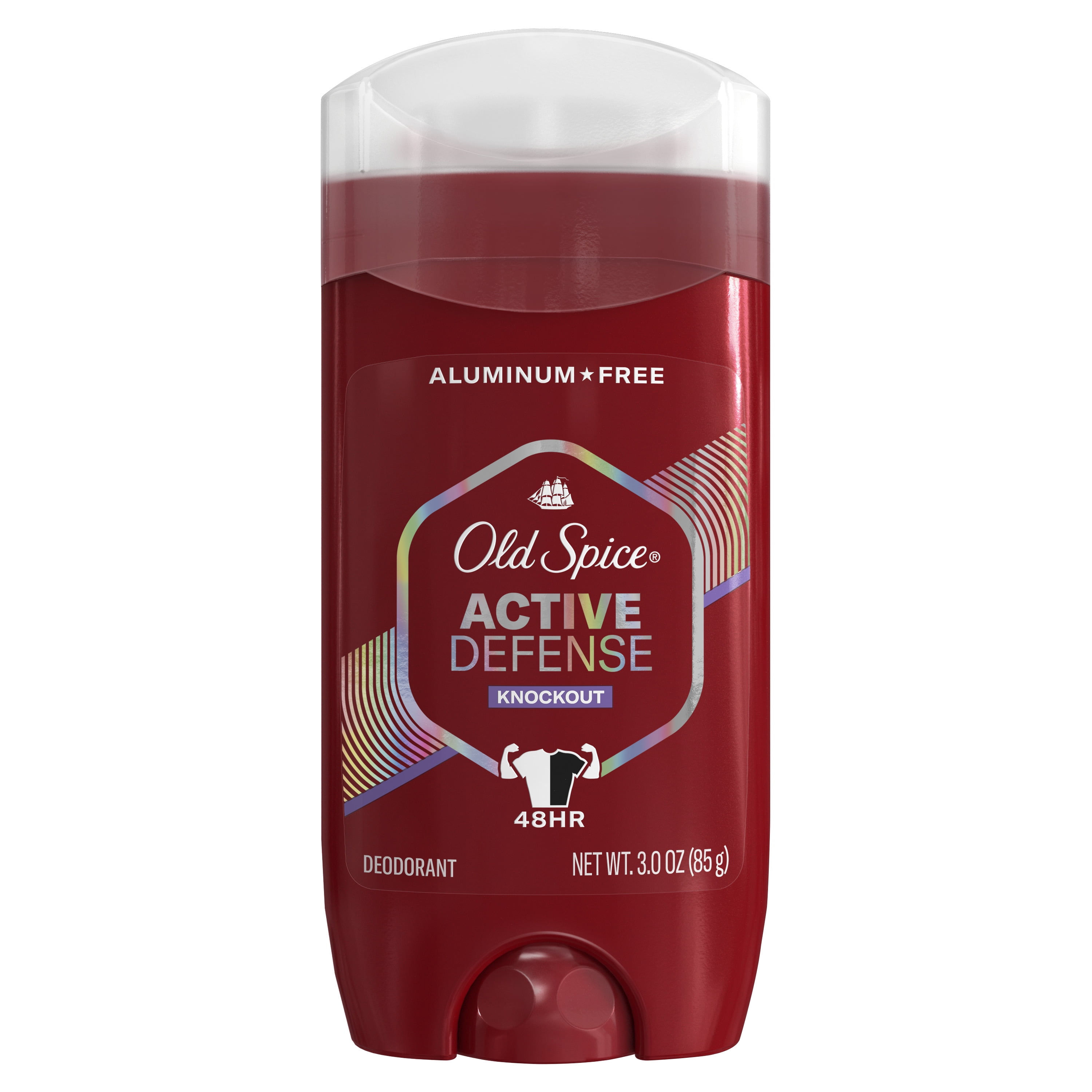 Old Spice Men's Deodorant Aluminum Free Active Defense Knockout, 3.0oz