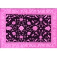thumbnail image 1 of Ahgly Company Indoor Rectangle Persian Pink Traditional Area Rugs, 6' x 9', 1 of 4
