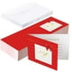thumbnail image 1 of Juego de 36 tarjetas de regalo Spiareal, color rojo, 9 x 14 cm, con sobres, 1 of 7