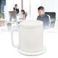 thumbnail image 3 of Coussin Chauffant pour Tasse, Chauffe-Café Électrique Multifonction avec Objet et Base Intelligents pour la Maison Noir,Blanc, 3 of 8