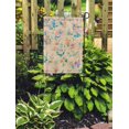 thumbnail image 2 of JSDART Antique Old Retro Floral Pattern 1950 Decent Space 1960 Abstract Garden Flag Decorative Flag House Banner 28x40 inch, 2 of 2