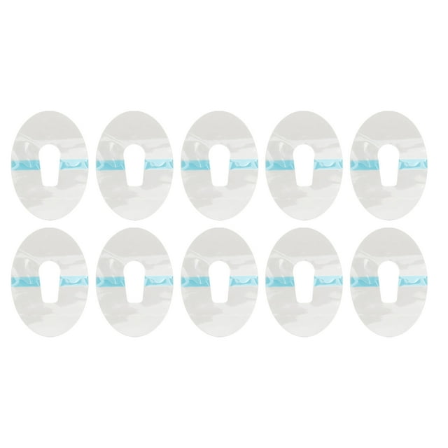 10pcs Glucose Monitoring Probe Stickers Waterproof Adhesive Glucose Sensor Cover Transparent