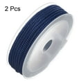 thumbnail image 3 of Unique Bargains 2 Packs Twisted Nylon Twine Thread Beading Cord 3mm 7M/23 Feet Extra Strong Braided Nylon String, Dark Blue, 3 of 6