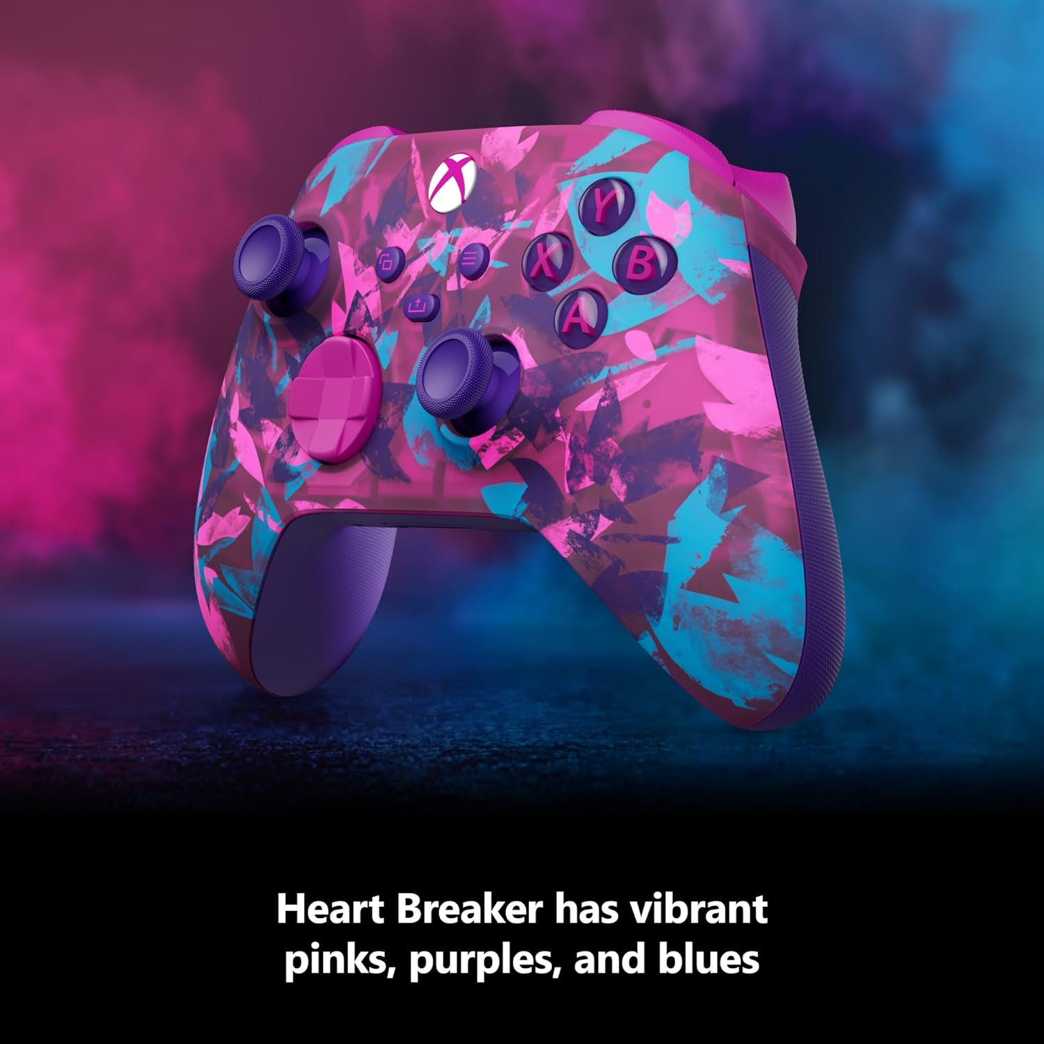 Control inalámbrico Xbox Heart Breaker Edición especial - conectividad inalámbrica y Bluetooth - nuevo D-Pad híbrido y botón de compartir - con agarre texturizado 2