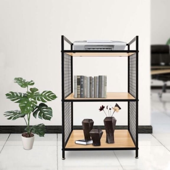 Printer Stand 3 Tier Printer Cart As Storage Rack File Cabinet Bookshelf Kitchen