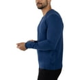 thumbnail image 3 of X RAY JEANS Mens Basic V-Neck Sweater Pullover, Ink Blue, 2XL, 3 of 8