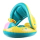 thumbnail image 2 of Anillo de natación de coche de dibujos animados, círculo flotante inflable, asiento de agua para bebé, juguetes para piscina, 2 of 9