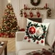 thumbnail image 1 of Uuiauoio Christmas Pillow Covers Pillow Case Christmas Xmas Winter Home Decor Living Room House Decorative Cushion Case for Sofa Couch,Holiday Themed Decorative Pillow Cases, 1 of 6