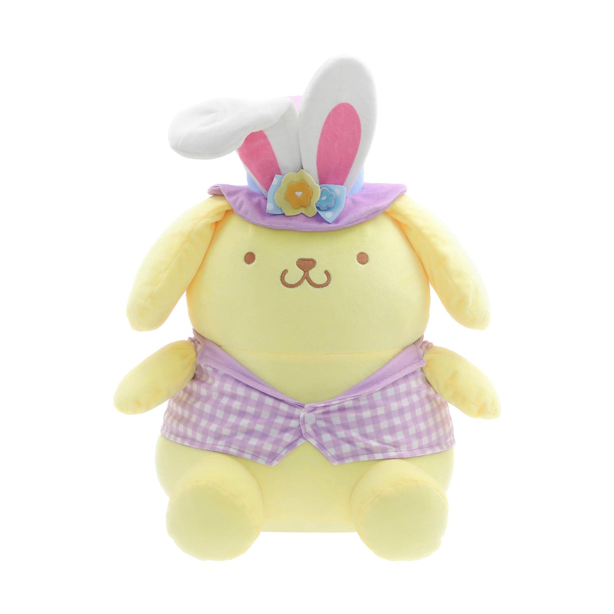 Sanrio® Pompompurin™ Jumbo 13.5-inch Plush Toy with Easter Bunny Ears