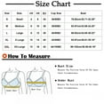 thumbnail image 2 of Patlollav Summer Bras 2024,Ladies Traceless Adjustable Shoulder Strap No Steel Ring Breathable Comfortable Bra Underwear, 2 of 2
