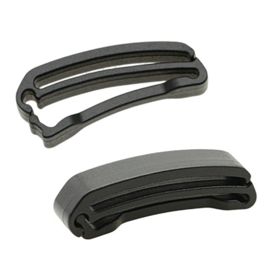 Quick Slip Keeper Connect Buckle for Adjusting Strap 3 Size Option Adjust Keeper Buckle Diving Webbing Belt Ending Clip