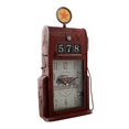 thumbnail image 1 of Hometime Metal Mantel Clock - Petrol Pump, 1 of 1