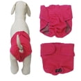 thumbnail image 5 of Rosa - Pañal para perros, 1 unidad, talla 42-60 cm, pañal higiénico suave y cómodo, pañal para cachorros, 5 of 5
