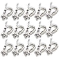 thumbnail image 4 of EeaseCA 50 Pcs Base de Boucle d'Oreille à Clip Sécuritaire Clips d'Oreille Non Percés Boucle d'Oreille pour Femmes Matériau Bricolage, 4 of 7
