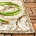 thumbnail image 3 of Safavieh Courtyard Daniel Oriental Indoor/Outdoor Area Rug, Natural/Brown, 2' x 3'7", 3 of 13