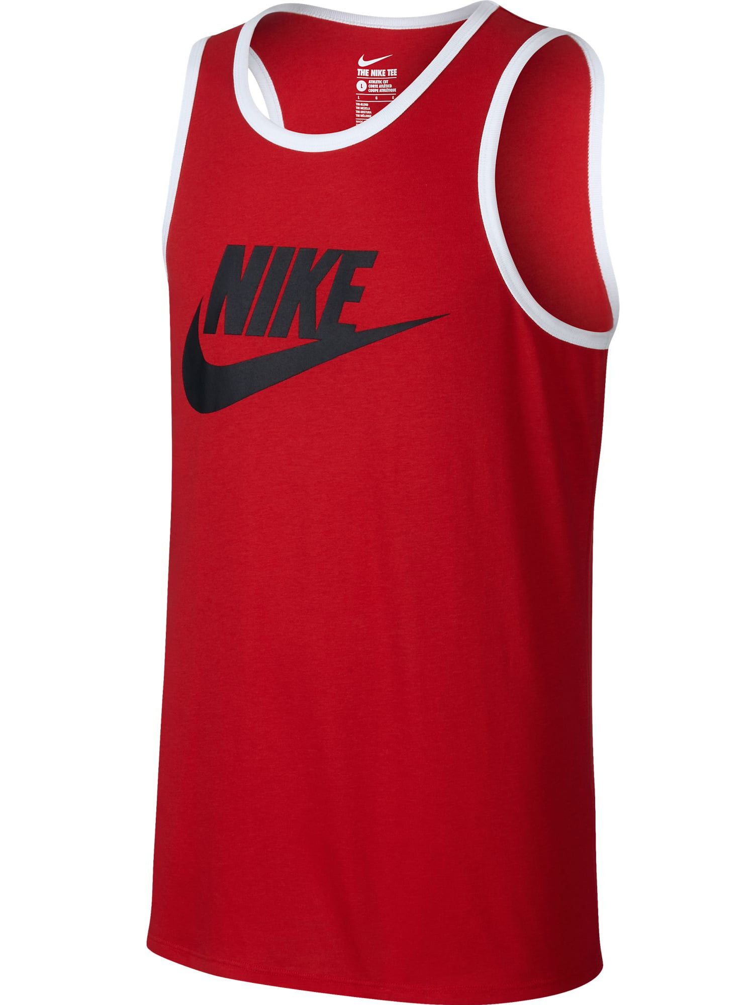 スマートフォン/携帯電話 スマートフォン本体 Nike ACE Logo Men's Tank Top Athletic Red/White/Black 779234-657