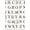 Black, Pattern 4, variant on ODIKA 5'x7' Machine Washable Non-Slip Area Rug, Scripted Alphabet Pathways with Delicate Tracing Motifs Three Row High Traffic Rug with Pad, Black, 689797