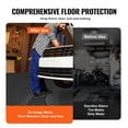 thumbnail image 6 of VEVOR Garage Tiles Interlocking, 12 x 12 x 0.53 inch 25 Pack Garage Floor Covering Tiles, Non-Slip Double-Sided Texture Garage Flooring Tiles, for Garages, Basements, Repair Shops, Black, 6 of 9
