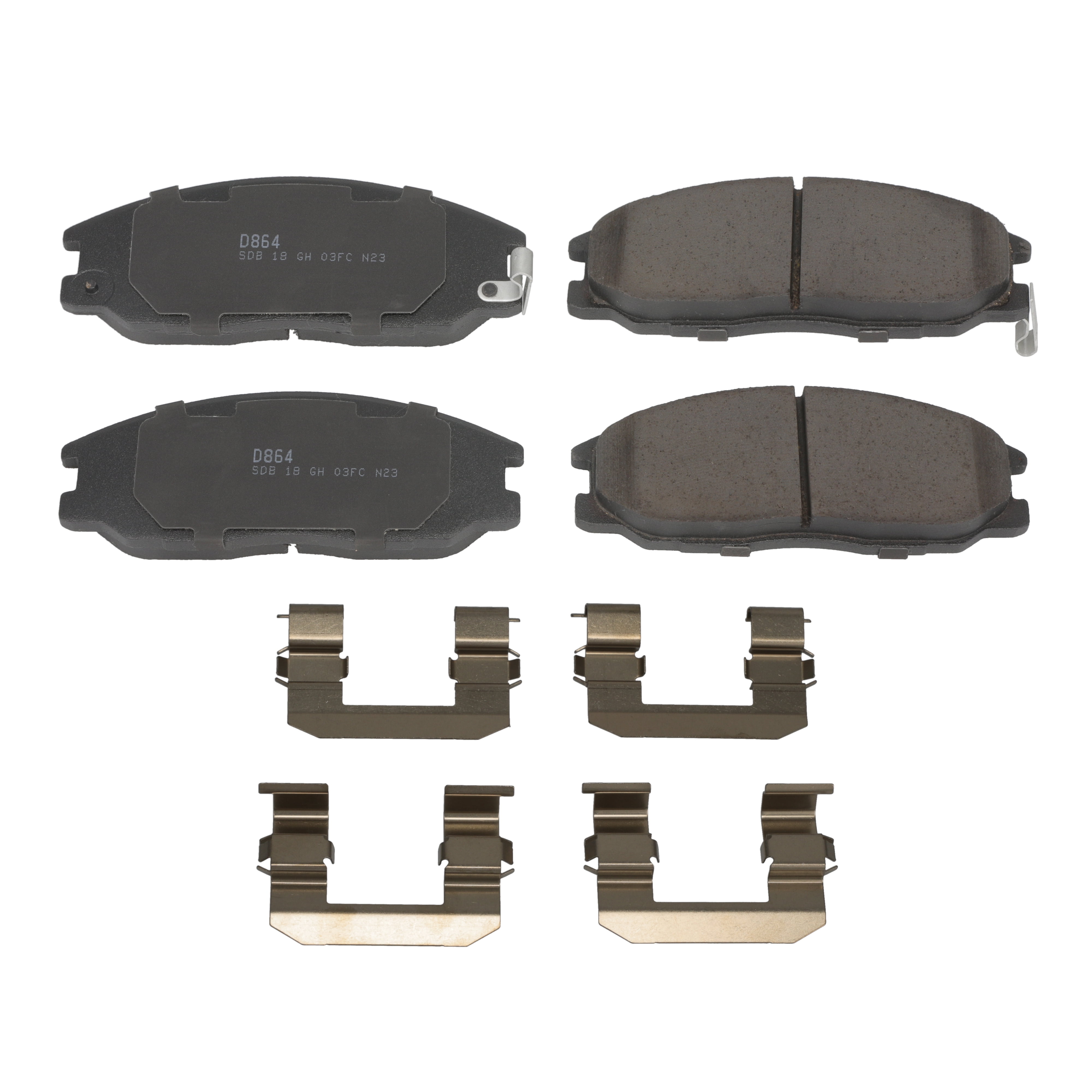 Winstop Brake Pad Set, Front WS.0864.0.C, Hyundai Santa Fe 2004-2001