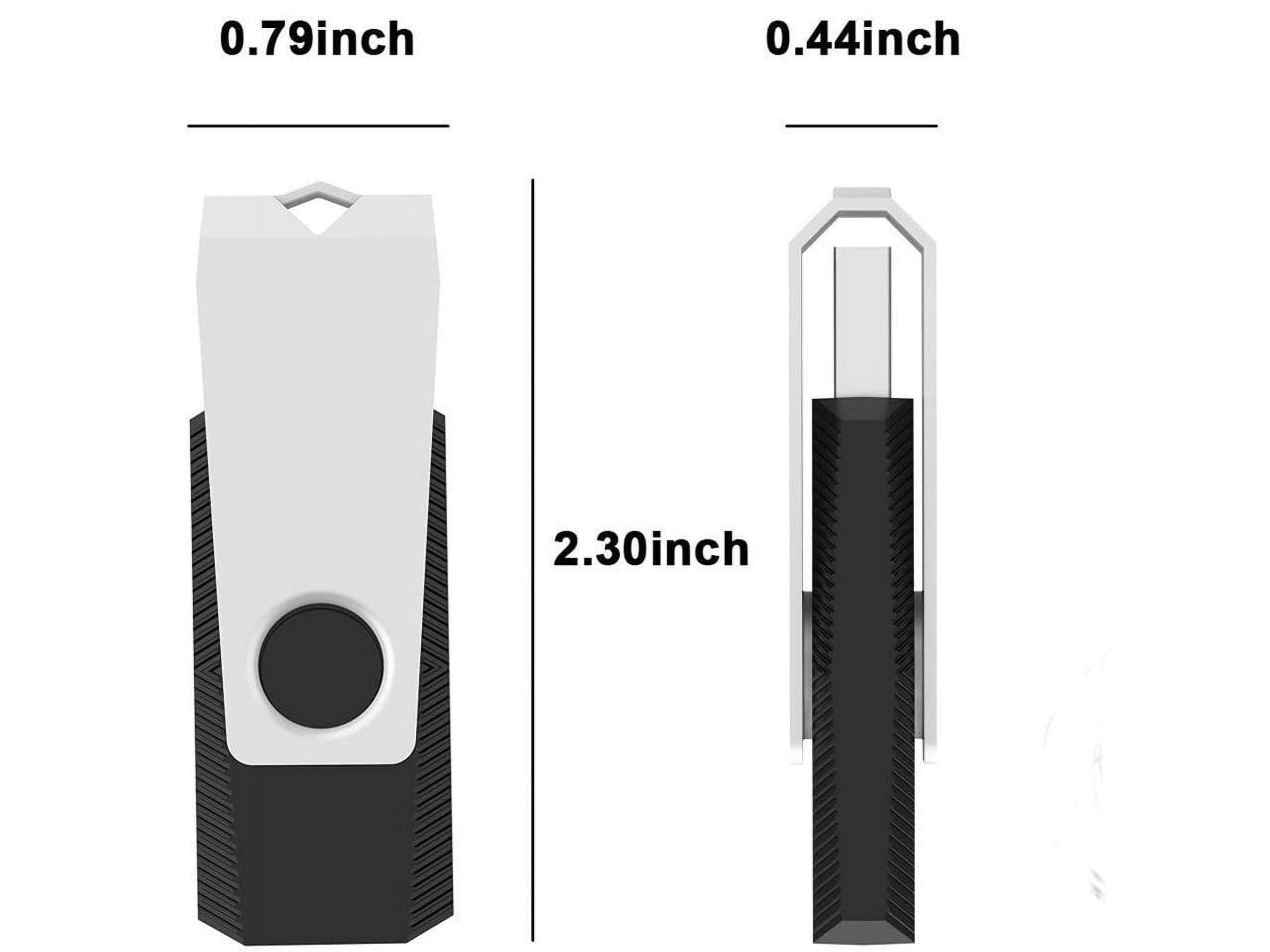 512MB Flash Drive 50 Pack, Bulk USB 2.0 Memory Stick Thumb Drives(512MB 50PCS, BLACK)