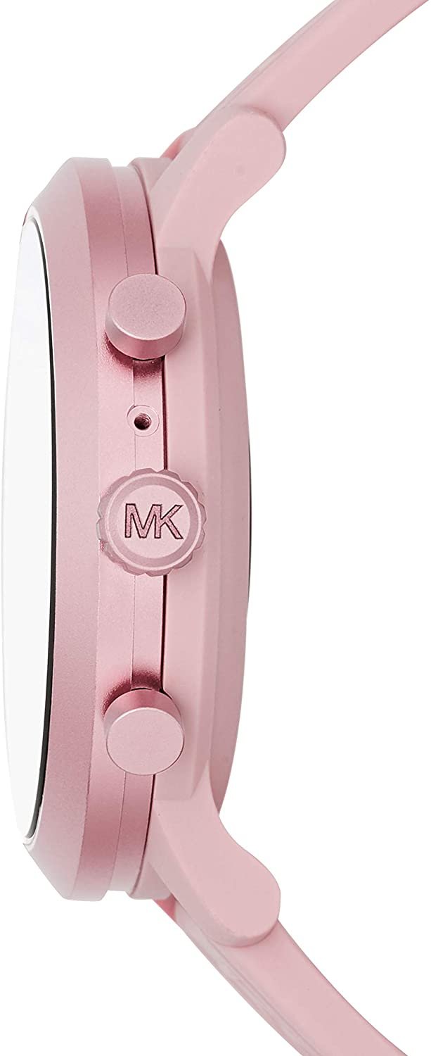 bold dom Metode Michael Kors - Access MKGO Smartwatch 43mm Aluminum - Pink With Pink Band -  Walmart.com
