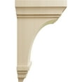 thumbnail image 3 of Ekena Millwork 4"W x 4 3/4"D x 8"H Small Jefferson Wood Corbel, Rubberwood, 3 of 18
