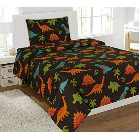 WPM Dinosaur Brown print bedding set choose from Full/Twin ...