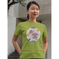 thumbnail image 2 of Obon Festival Lantern T-Shirt Women -Image by Shutterstock, Female Small, 2 of 4