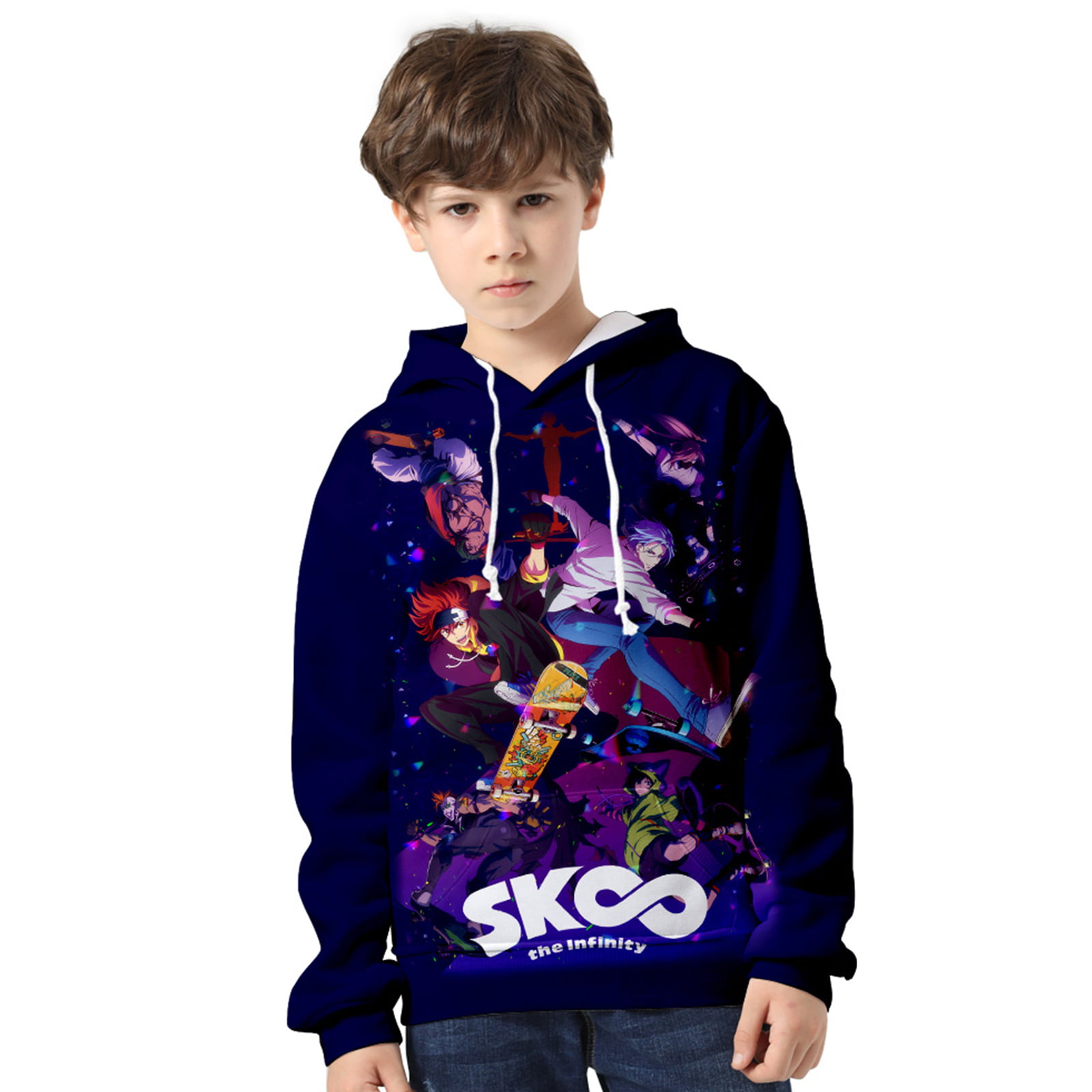 Imbry Boy Christmas 3D Printed Hoodie Kids Animal Pullover Sweatshirt Jacket