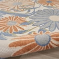 thumbnail image 6 of Nourison Aloha 6' x 9' Beige Multicolor Contemporary Floral Flatweave Indoor/Outdoor Area Rug, 6 of 11