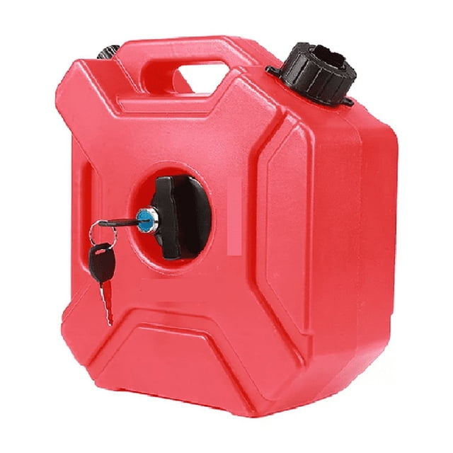 Tanque De Almacenamiento De Combustible De 5 Litros Candado rojo
