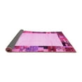 thumbnail image 2 of Ahgly Company Indoor Rectangle Solid Pink Modern Area Rugs, 6' x 9', 2 of 4