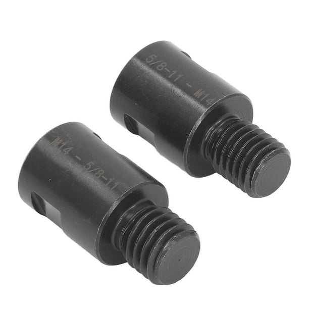 Adaptador de rosca de 2 piezas Adaptador de conversión de rosca de 5/8 pulg. a M14 M14 a 5/8 pulg. para taladro de torno
