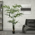 thumbnail image 5 of Vickerman 8' Artificial Potted Kentia Palm., 5 of 5