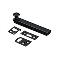 thumbnail image 2 of 4SBCS19 4" Surface Bolt; Concealed Screw; Heavy Duty; Black Finish, 2 of 2