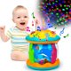 thumbnail image 1 of Proyector giratorio Montessori para bebés, Juguete Musical para iluminar la barriga, regalo para niños y niñas de 1 a 3 años, 2023, 1 of 4