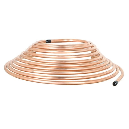 Genrics 5/16" Copper Nickel 25 ft Roll Coil Brake Fuel and Trans Line/Tubing