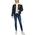 thumbnail image 3 of Levi's Women's Molly Sherpa Lined Puffer Jacket Size: Medium, Color: Black, 3 of 6