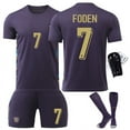 thumbnail image 3 of 2024 England Away Jersey No. 9 Kane 10 Belinbe 7 Fuden European Cup Football Clothing, 3 of 12