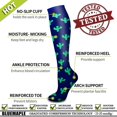 thumbnail image 6 of 8 Pairs Copper Compression Socks for Women & Men Circulation 15-20 mmhg - Better Blood Flow, Swelling, Best Support for Medical, Running, Nursing, 6 of 7