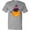 Athletic Heather, variant on Black Cat, Pumpkin, Cat With Witch Hat, Halloween T-Shirt