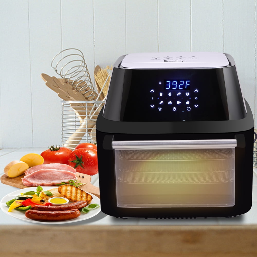 1800W 16L Multi-functional Air Fryer Oven All-in-One 16.9QT Dehydrator Roaster 