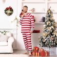thumbnail image 5 of Odeerbi Christmas Pajamas For Family Men Matching Sets Casual Printed Top With Bottom Outfits Home Wear Red, 5 of 9