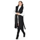 thumbnail image 4 of Chaleco largo con cinto Roman Fashion /Juvenil, 3018 (Negro) negro M, 4 of 5