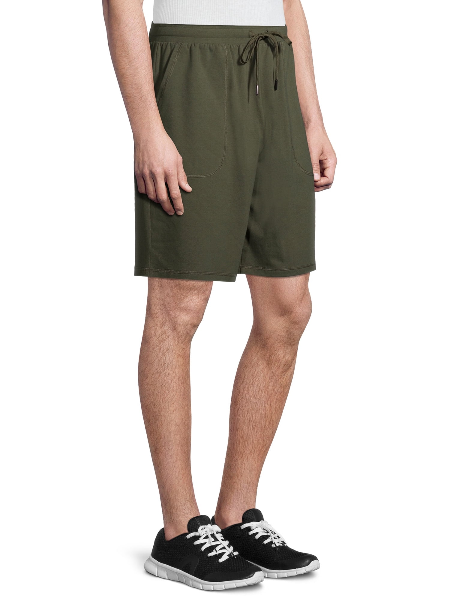 Athletic Works Men's 9" Jersey Shorts, up to Size 2XL