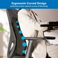 thumbnail image 5 of Mount-It! Ergo Collection Full Back Cushion for Office, Car, Gaming chairs, Airplanes., 5 of 8