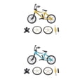 thumbnail image 1 of de BMX Juguete para niños Regalos Juguete de tablero para s Creativo Azul + Amarillo, 1 of 9
