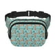thumbnail image 1 of Fotbe Sea Lighthouse Cangurera Cuadrada con Estampado de Doble Capa, Bolsa de Cintura Ajustable Mini para Hombres y Mujeres, 1 of 9