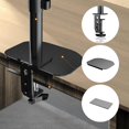 thumbnail image 3 of Single Monitor Arm Single Monitor Desk Mount Adjustable Monitor Mount for Screen Holds Up to lbs x Vesa Monitor Stand, 3 of 7
